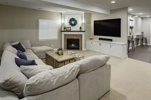 turning basement into family room