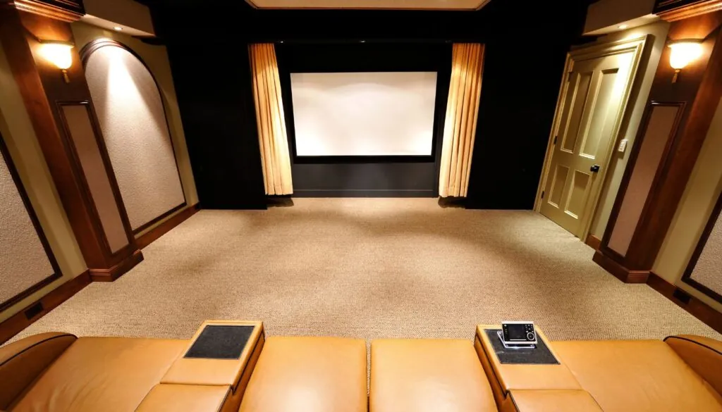 beautiful basement home theater design