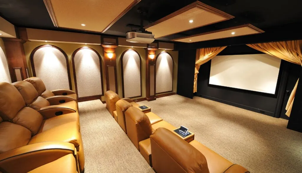 luxury basement home theater design