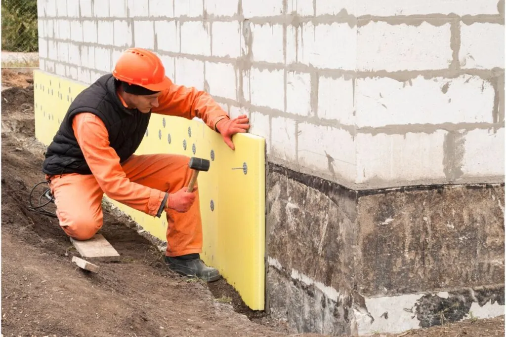 thermal insulation of basement